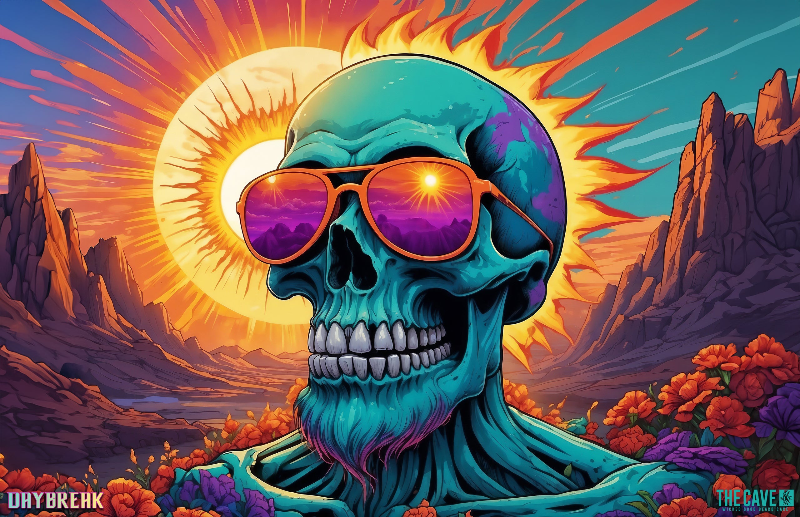 Daybreak artwork the cave nepa wicked good beard care 